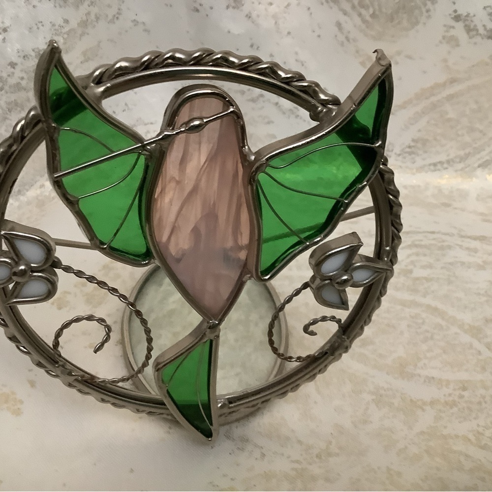 Stained Glass Hummingbirf - Picture 2 of 3